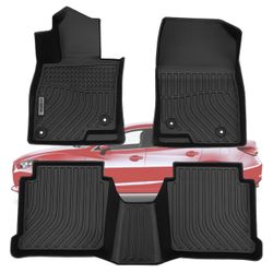 New in the box orealtrend Black Floor Mats Liners Replacement for Mazda 62014-2021 Heavy Duty All Weather Guard Front Rear Auto Carpet-Custom Fit-Toug