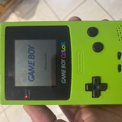 Green Gameboy Color