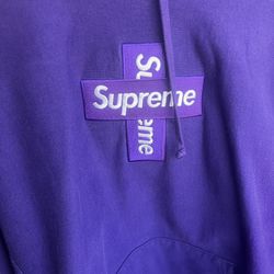 Supreme Cross Box Logo  Hooded Sweatshirt 2020