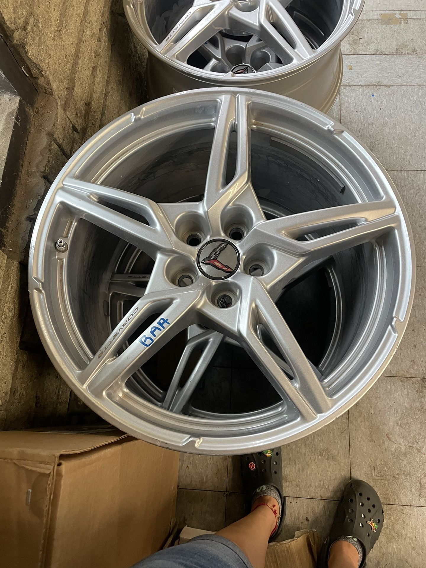 2020-2021 CHEVY CORVETTE REAR 20x11 WHEEL