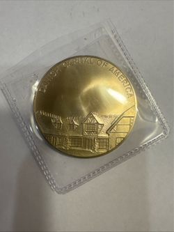 Solvang, CA Trade Token: Danish Capital of America 60th Anniversary 1911-1971
