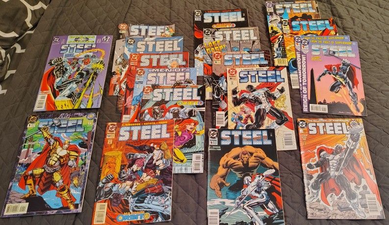 Small Collection of Steel Comics From The 90s
