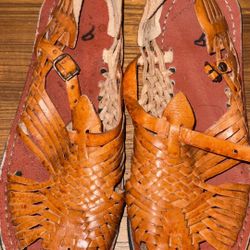 Huarache Artesanal De México Para Hombre