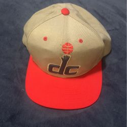 Mitchell & Ness Washington Bullets Snapback Hat Cap