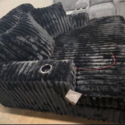 Plush Midnight Madness Chair