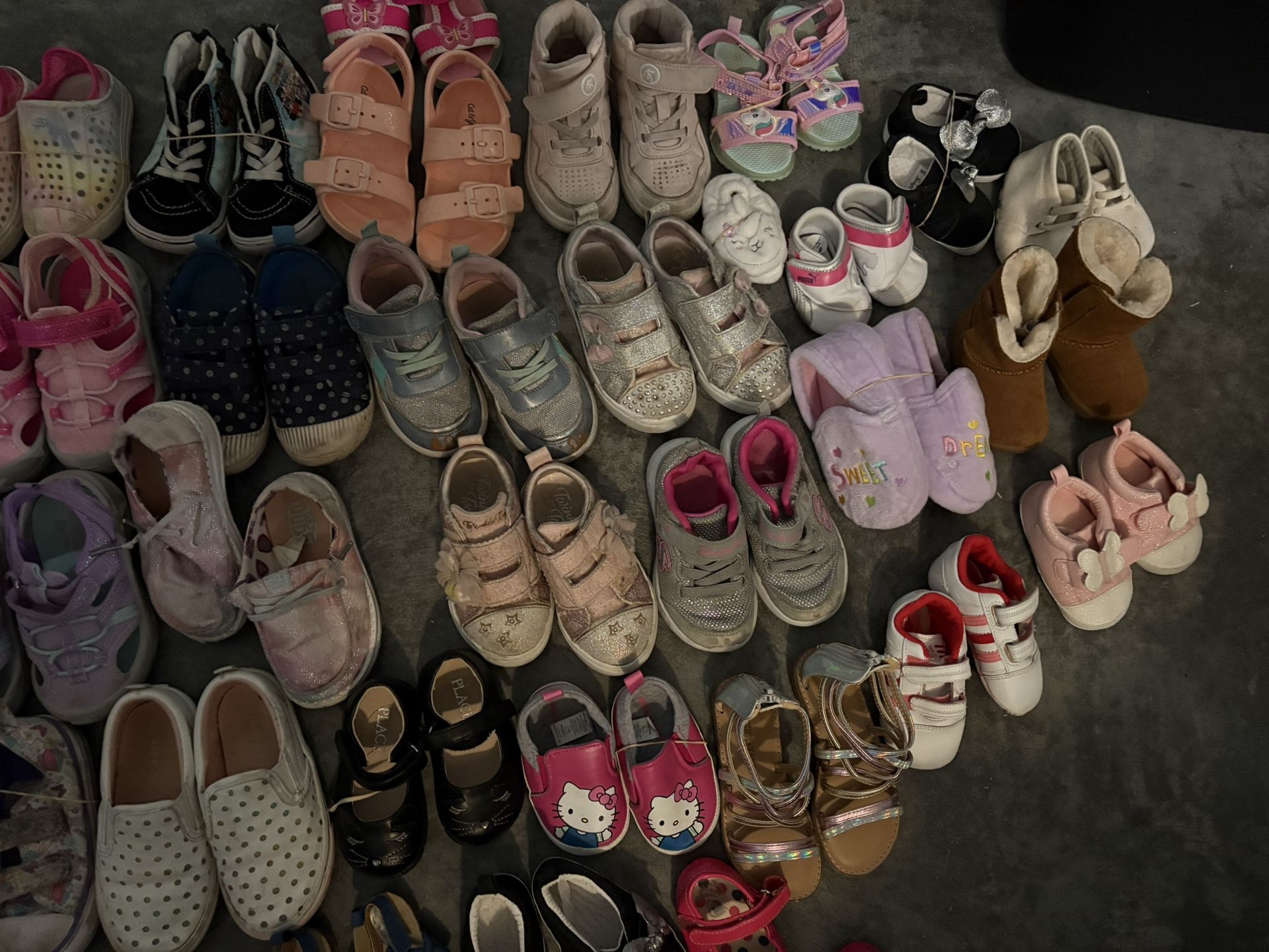 Girls Shoes Newborn To Size 9 Toddler