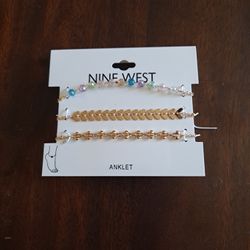 Nine West Anklet Set