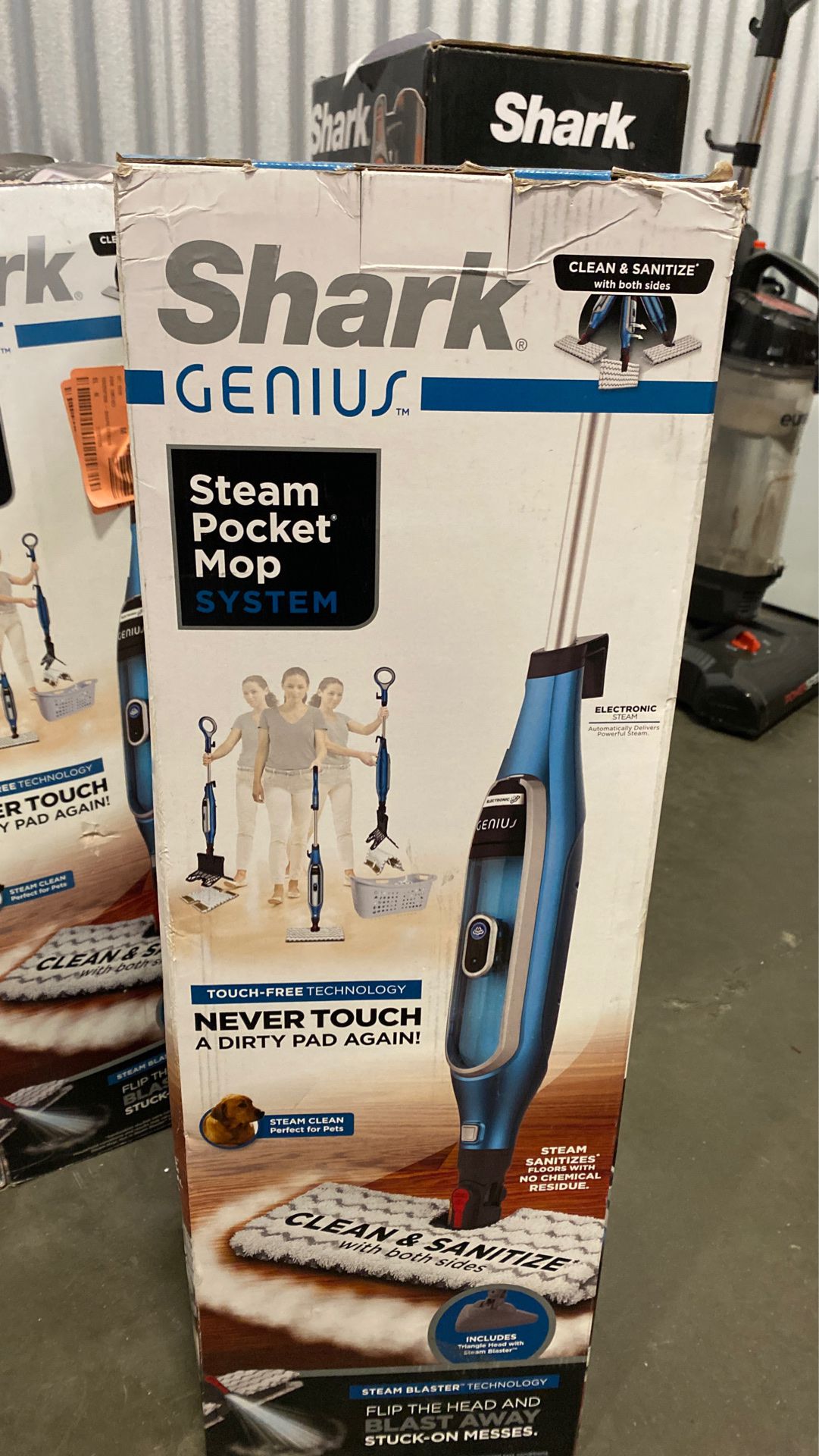 Shark steam pocket mop