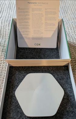 Cox Panoramic Wifi Pod 2.0 Mesh WiFi Extender (Model XE2-SG) - Excellent Condition