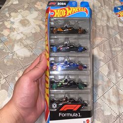 Hot wheels formula 1 set of five packet