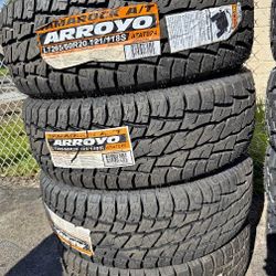 🤩265-60R20Arroyo 💯nuevas con 50,000 mías de garantía, instalación y balanceo FREE ‼️