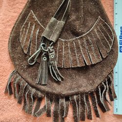 Vintage leather swade bag 