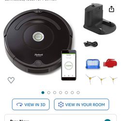 iRobot Roomba 675 Robot Vacuum Bundle - Wi-Fi Connected, Ideal for Petuuu Hair