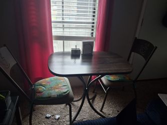 Bistro table set 2 chairs