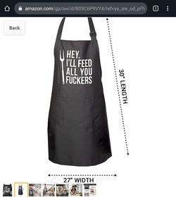Funny Aprons for Men and WomenÂ