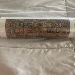 Marvel Comic Mural- 7 Panel