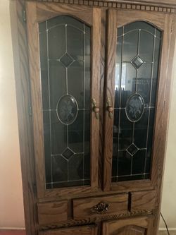 Antique china cabinet