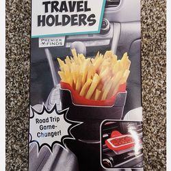 French Fries and Sauce Travel Cup Holder ~Novelty~Travel Kids