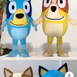 Bluey And Bingo Costume Adult 