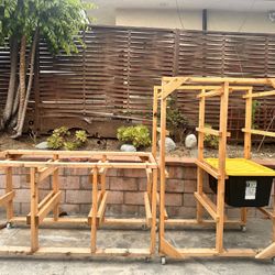 Storage Bins Rack/Organizer (Custom Built)