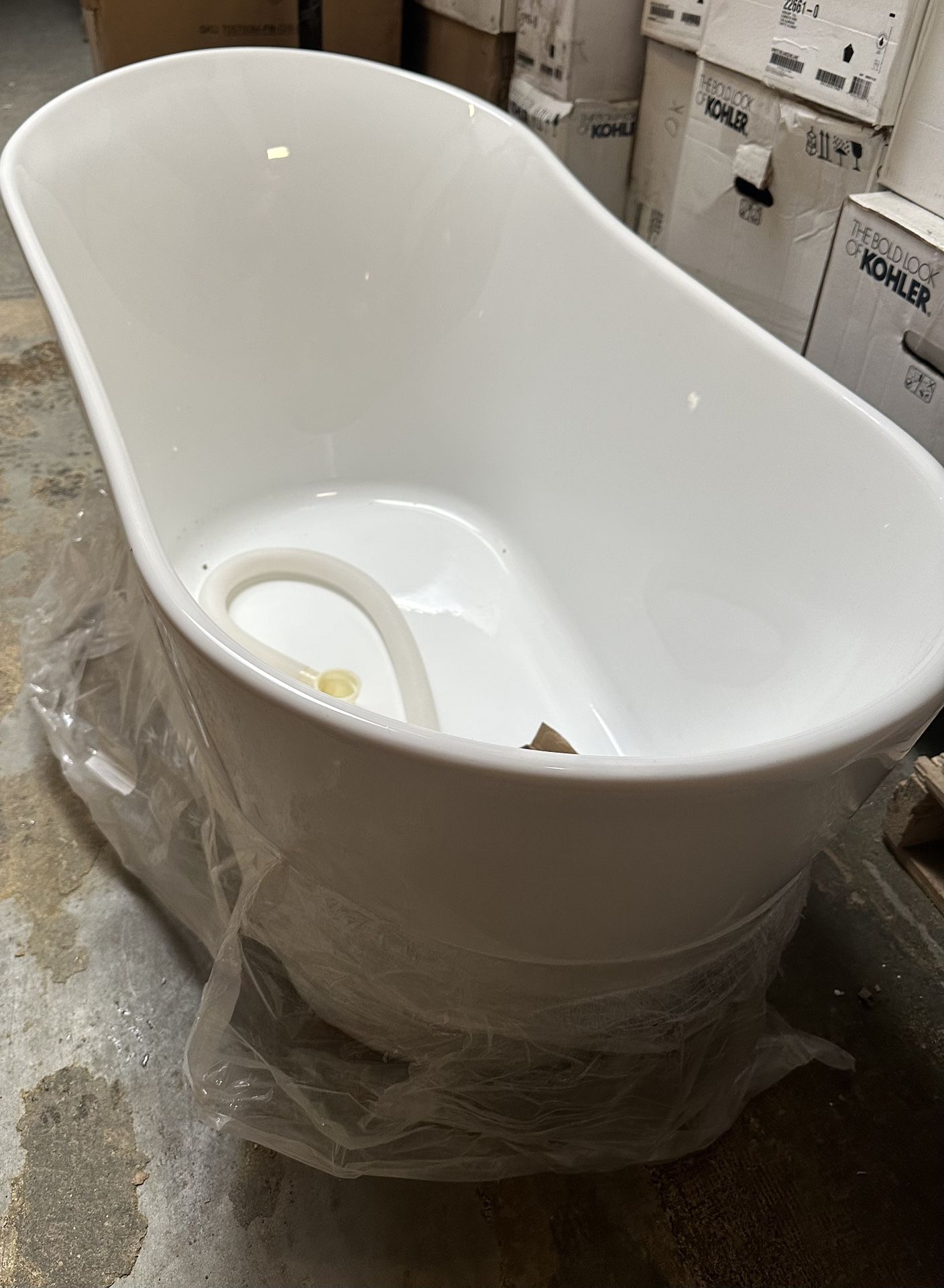 Akdy 55” Freestanding Bathtub