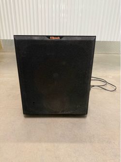 Klipsch R-12SW 12" Powered Subwoofer - 400W Home Theater Bass