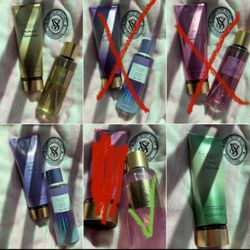 Creams and splash of V'S