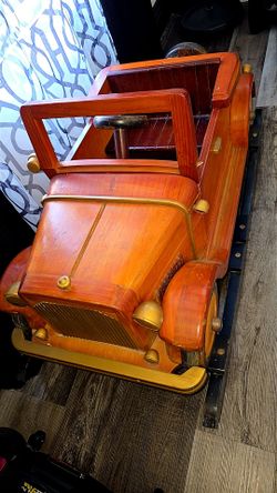 Wooden Rocking car