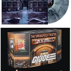 G.I. JOE CLASSIFIED COLD SLITHER 4 PACK SET & COLD SLITHER 12 INCH VINYL  SDCC 2025 EXCLUSIVE ON HAND NEW SEALED!!!