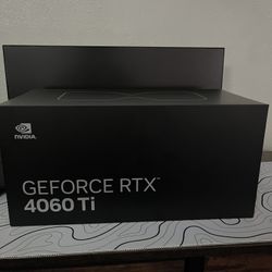 RTX 4060 TI Founders Edition 
