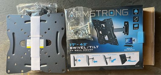 TV wall mount swivel and tail 17-42