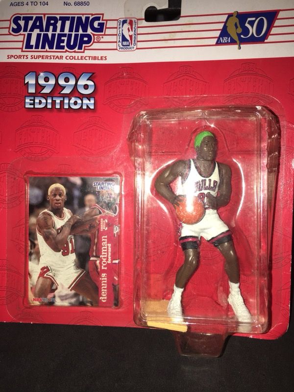 Dennis Rodman starting lineup....