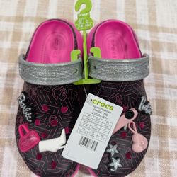 Crocs Barbie Crush Platform Clog size w7 New 