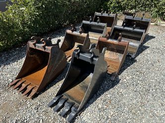 John Deere 50g 60g Wedge Lock Mini Excavator Buckets 