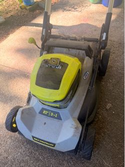 Free Ryobi lawnmower