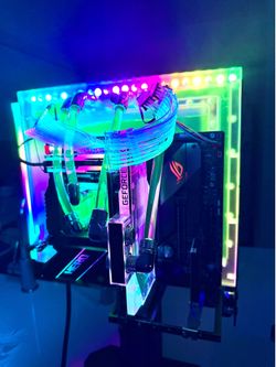 Liquid Water Cooling Gaming PC Desktop — Ryzen 9 5900X / RTX 3080 / 64GB DDR4 / 2TB SSD