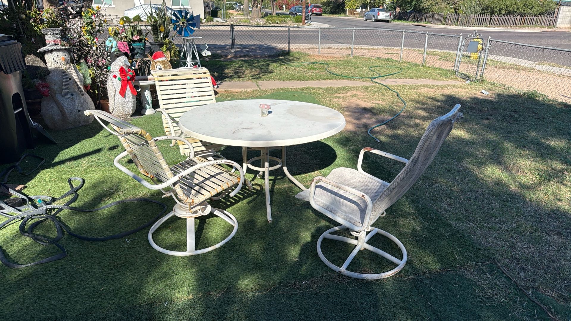 Mesa Con Tres Sillas Free