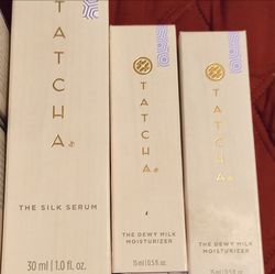 Tatcha Skincare Set – Serum & Moisturizer