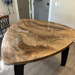 High Dining Table Epoxy Design Cover