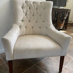 Chenille Accent Chair