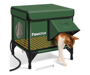 Weatherproof Heated Cat House