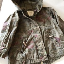 Zara BabyGirl coat 2-3 T