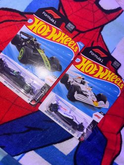 Hot Wheels Formula 1 Lot of 2 Kick Sauber & Visa Cash App RB F1 New Sealed