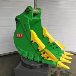 Excavator Hitachi ZX 120 Heavy Duty Rock Bucket 24 inches Width