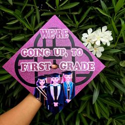 Graduation cap topper