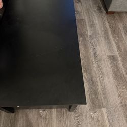 Black Coffee Table with Lift Top - Perfect Condition