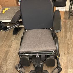 Permobil M3 Corpus electric wheelchair.