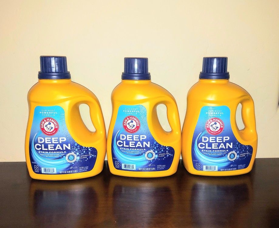 Arm and Hammer Deep Clean Laundry Detergent 102oz $8 Each (FIRM)- cross Streets Ray and Higley