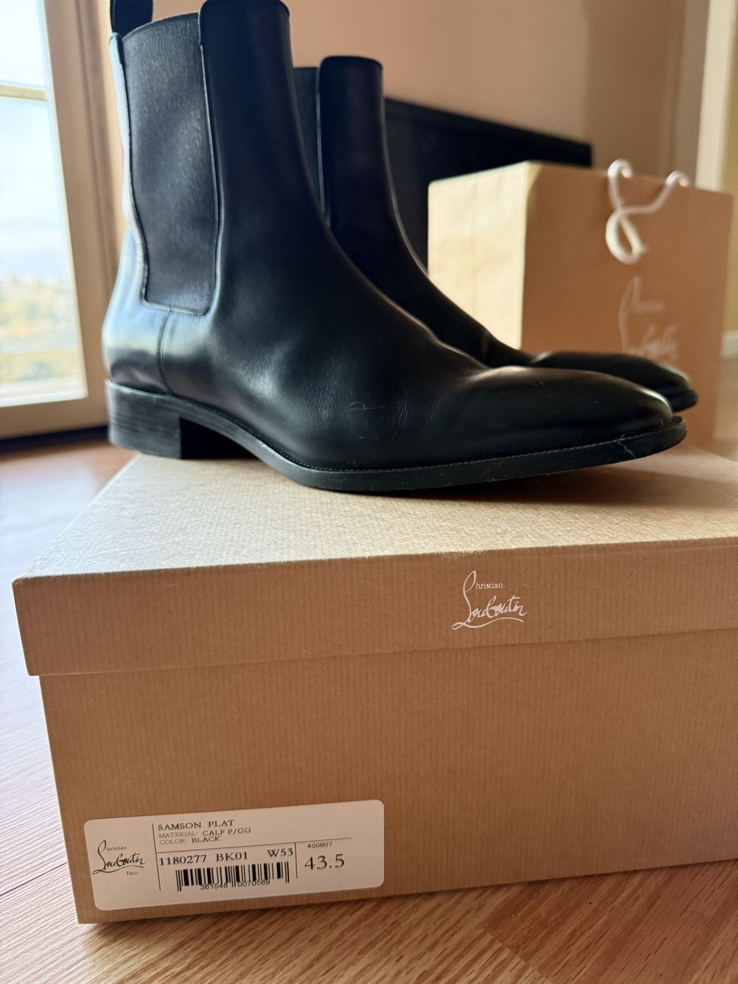 Louboutin Samson Boots Size 43.5