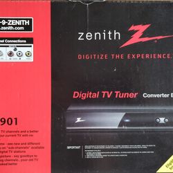 Zenith DTT901 Digital TV Tuner Converter Box